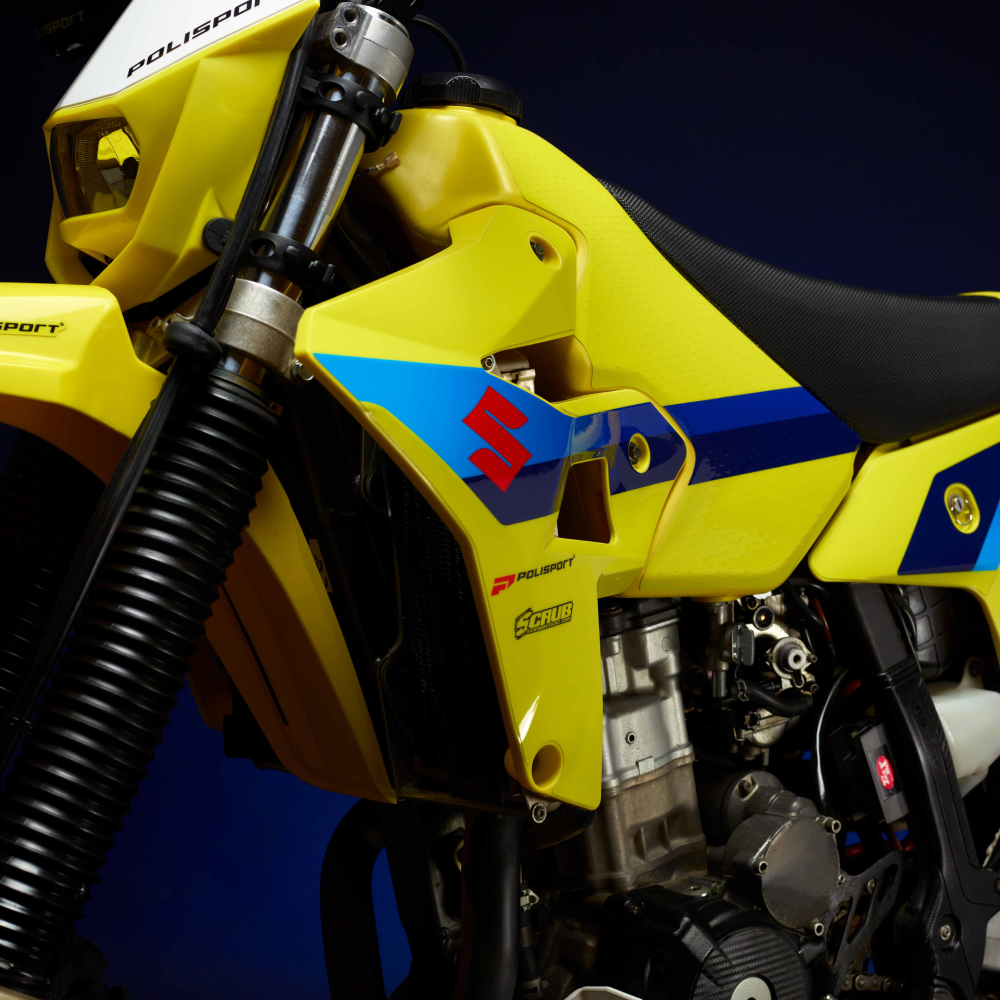Parafango Anteriore Yamaha BLU By Polisport - Ricambio Per YZ E WR 2000-2005 - Foto 11