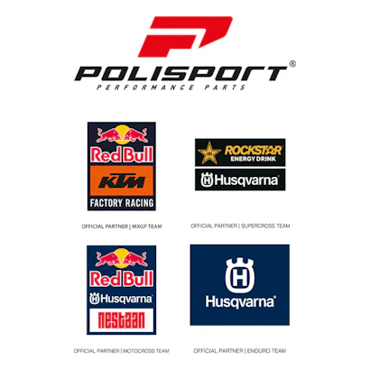 Bilanciere Per Bambini POLISPORT - Allenamento Motocross MX - Rosso/Nero Plastica - Foto 3