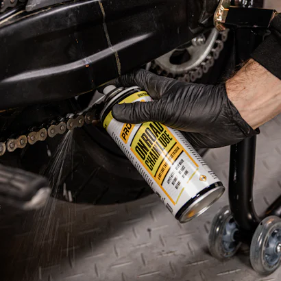 best dry lubricant pinewood derby How to Lube Your Motorcycle Chain